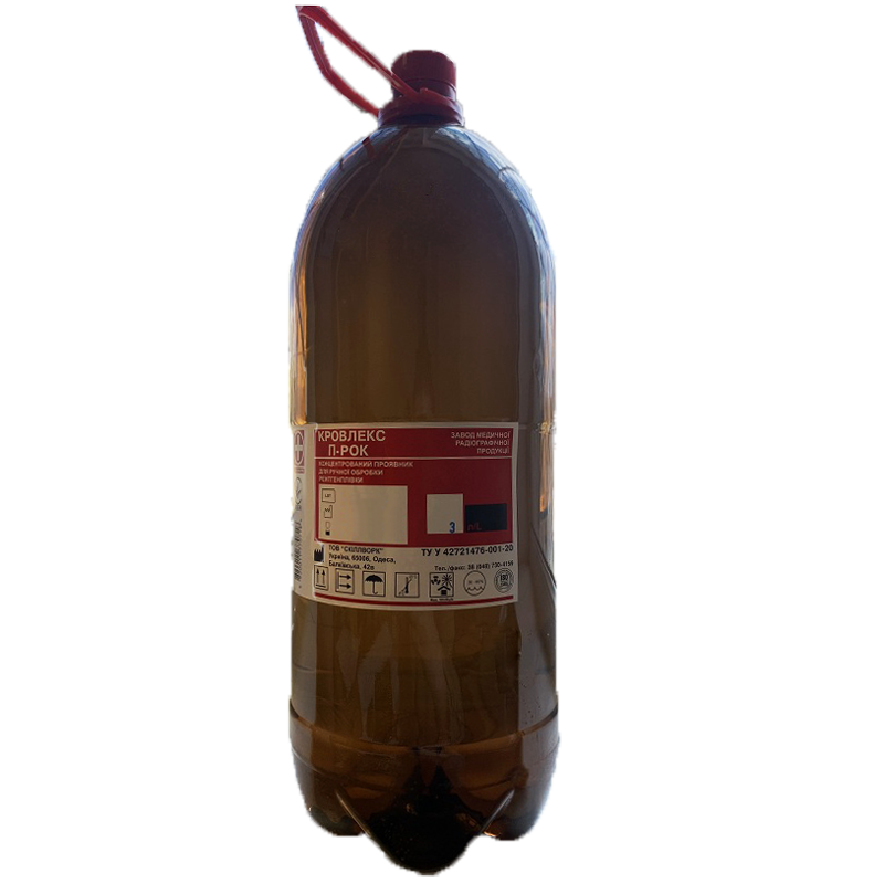 Концентрований проявник для ручної обробки рентгенплівки "Кровлекс-П-РОК" 3л